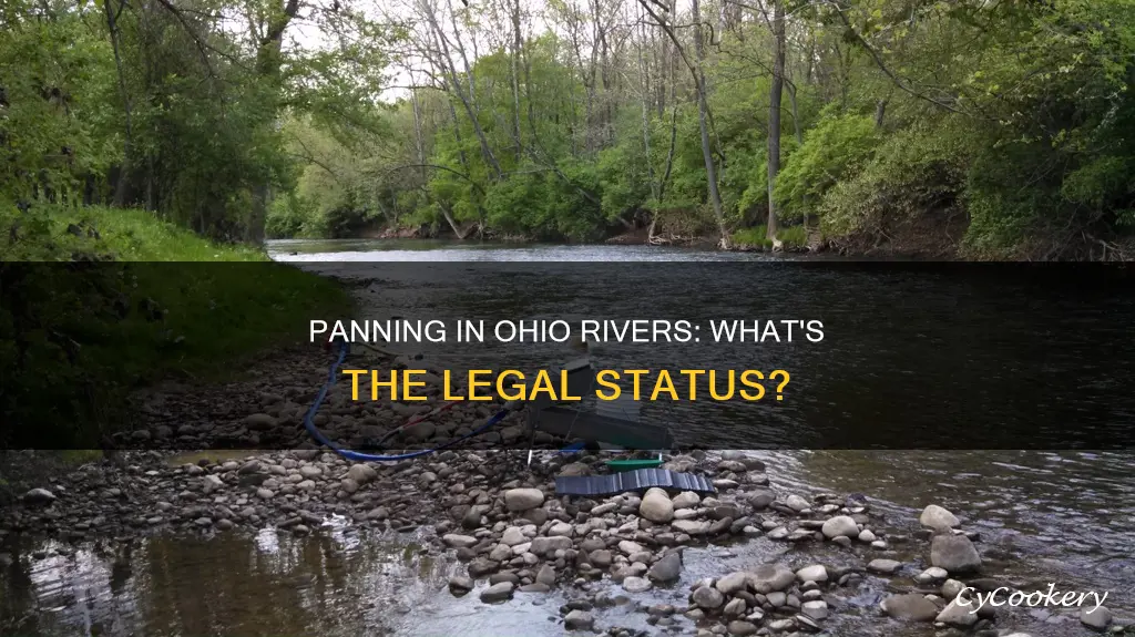 are you legally allowed to pan in Ohio rivers
