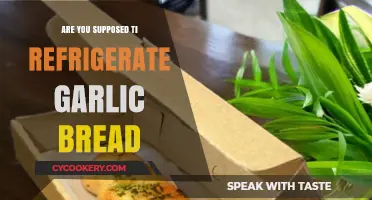 Should Garlic Bread Be Refrigerated? Storage Tips for Freshness