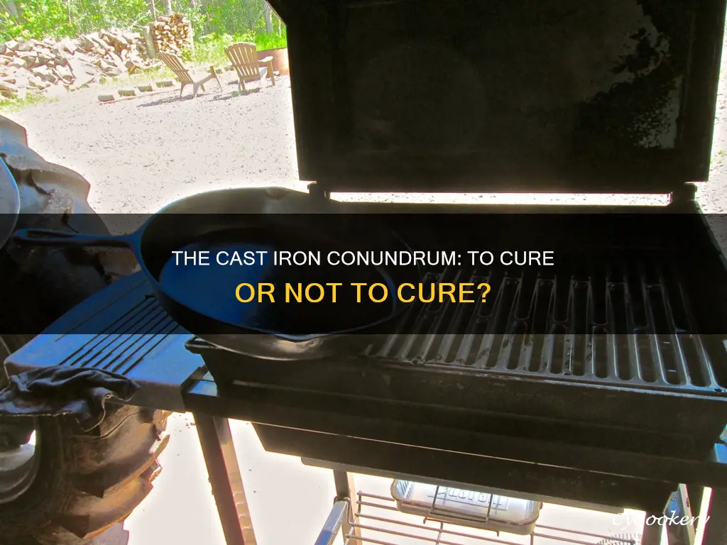 are you supposed to cure a cast iron pan