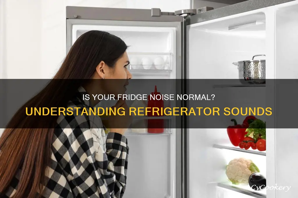 are you supposed to hear your refrigerator running