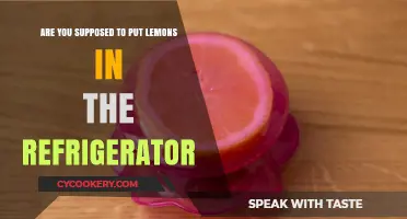 Should Lemons Be Refrigerated? Tips for Optimal Freshness and Storage