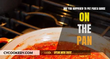 The Art of Perfect Pasta: Sauce in Pan?