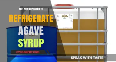 Should Agave Syrup Be Refrigerated? Storage Tips for Freshness