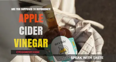 Should Apple Cider Vinegar Be Refrigerated? Storage Tips Revealed