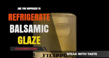 Should Balsamic Glaze Be Refrigerated? Storage Tips for Freshness