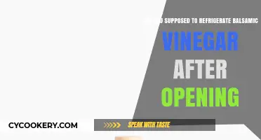 Should You Refrigerate Balsamic Vinegar After Opening? Expert Tips