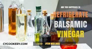 Should Balsamic Vinegar Be Refrigerated? Storage Tips for Freshness