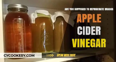 Should You Refrigerate Bragg's Apple Cider Vinegar? Storage Tips Revealed