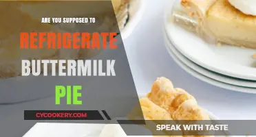 Should Buttermilk Pie Be Refrigerated? Storage Tips for Perfect Pie