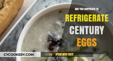 Should Century Eggs Be Refrigerated? Storage Tips for Longevity