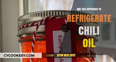 Should Chili Oil Be Refrigerated? Storage Tips for Freshness