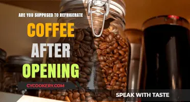 Should You Refrigerate Coffee After Opening? Expert Tips and Advice