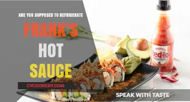 Should Frank's Hot Sauce Be Refrigerated? Storage Tips Revealed