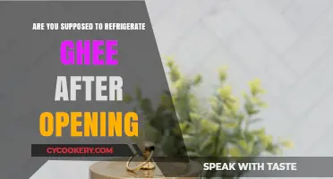 Should You Refrigerate Ghee After Opening? Storage Tips Revealed