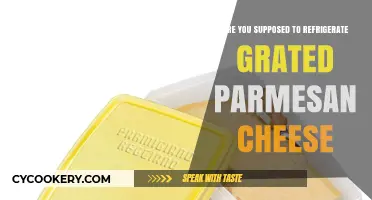 Should Grated Parmesan Cheese Be Refrigerated? Storage Tips Revealed