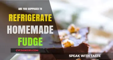 Should Homemade Fudge Be Refrigerated? Storage Tips for Perfect Fudge
