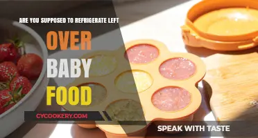 Should Leftover Baby Food Be Refrigerated? Essential Storage Tips for Parents