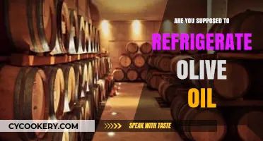 Should Olive Oil Be Refrigerated? Storage Tips for Freshness