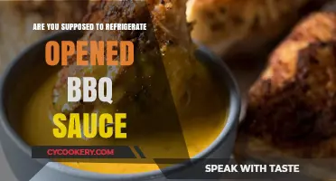 Should Opened BBQ Sauce Be Refrigerated? Storage Tips Explained