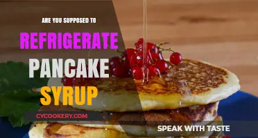 Should Pancake Syrup Be Refrigerated? Storage Tips for Freshness