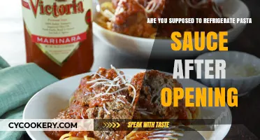 Should You Refrigerate Pasta Sauce After Opening? Expert Tips