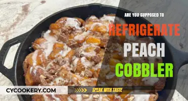 Should Peach Cobbler Be Refrigerated? Storage Tips for Freshness