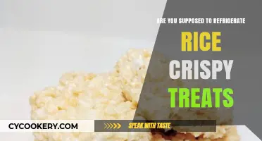Should Rice Crispy Treats Be Refrigerated? Storage Tips Revealed