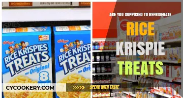 Should Rice Krispie Treats Be Refrigerated? Storage Tips Revealed