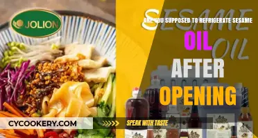 Should Sesame Oil Be Refrigerated After Opening? Expert Tips