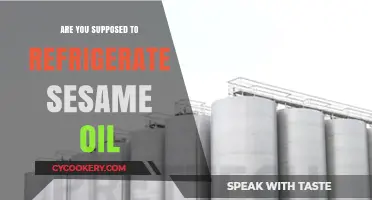 Should Sesame Oil Be Refrigerated? Storage Tips for Freshness