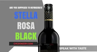 Should Stella Rosa Black Be Refrigerated? Storage Tips Revealed