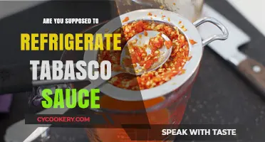 Should Tabasco Sauce Be Refrigerated? The Ultimate Storage Guide