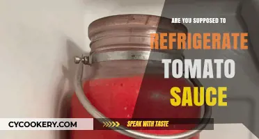 Should Tomato Sauce Be Refrigerated? Storage Tips for Freshness