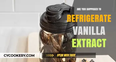 Should Vanilla Extract Be Refrigerated? Storage Tips for Freshness