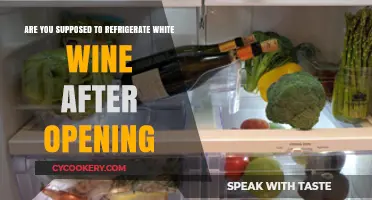 Should You Refrigerate Opened White Wine? Expert Tips and Advice