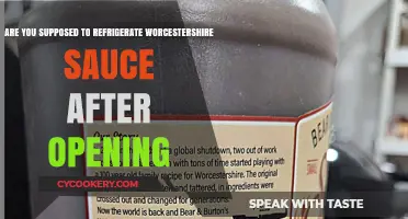Should Worcestershire Sauce Be Refrigerated After Opening? Expert Tips