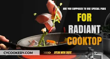 Radiant Cooktop Cooking: Do You Need Special Pans?