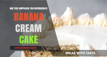 Should Banana Cream Cake Be Refrigerated? Expert Tips for Storage