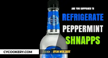 Should Peppermint Schnapps Be Refrigerated? Storage Tips for Your Liqueur