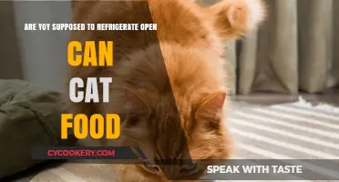 Should You Refrigerate Open Canned Cat Food? Expert Tips Inside