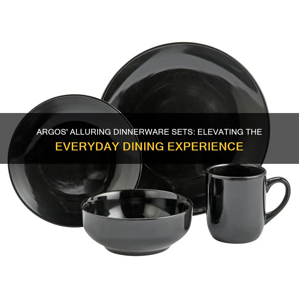 argos dinnerware sets