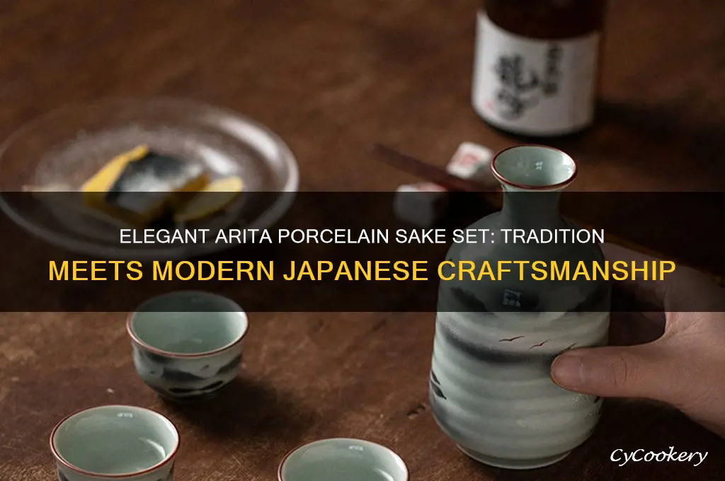 arita porcelain sake set