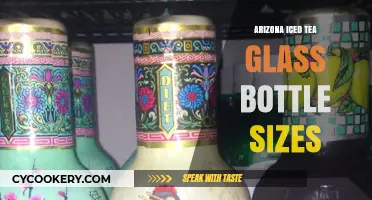 Arizona Iced Tea Glass Bottle Sizes: A Complete Guide