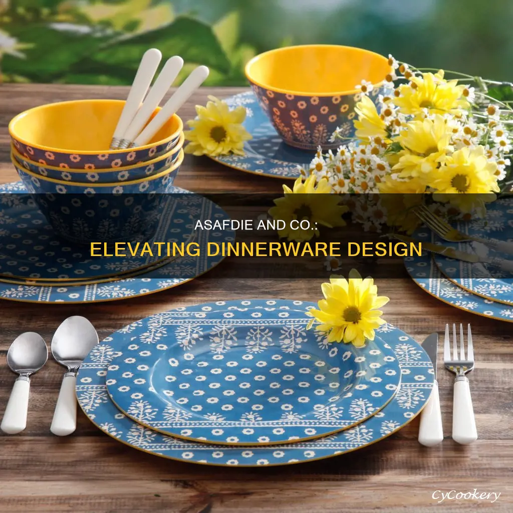 asafdie and co dinnerware sets