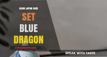 Blue Dragon Asahi Japan Sake Set: Elegance Meets Tradition in Every Pour