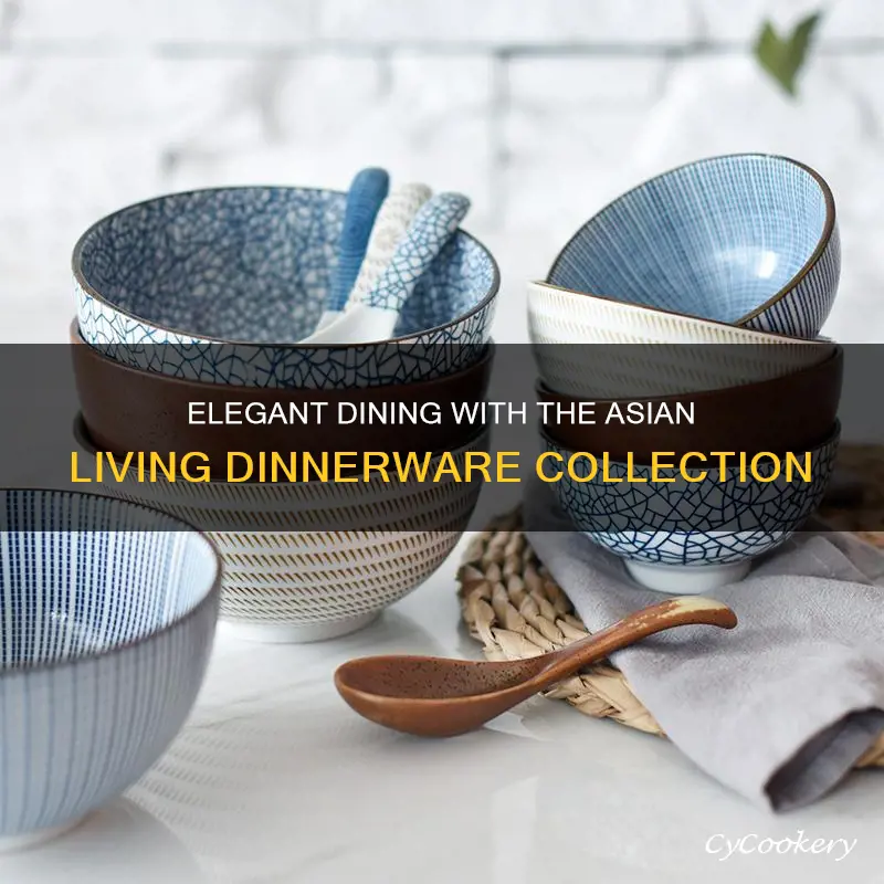 asian living 16 pc dinnerware set