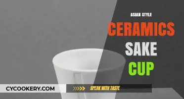Elegant Asian-Style Ceramics: The Art of Sake Cup Design