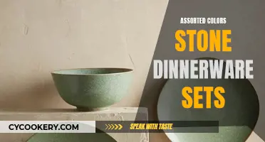 Vibrant Stoneware Dinnerware Sets: Elevating the Dining Experience with Assorted Colors