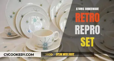 Retro Revival: Atomic Dinnerware Repro Set Brings Back the Mid-Century Modern Charm