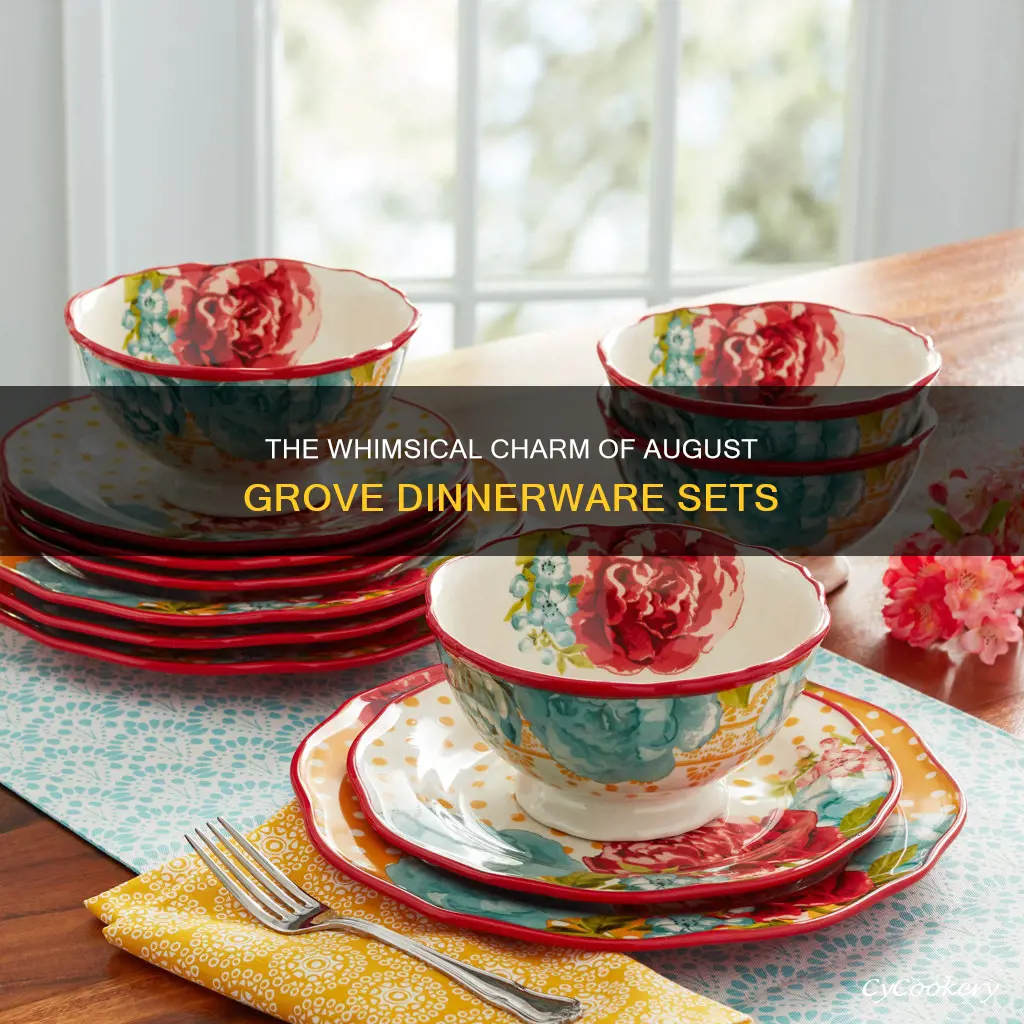 august grove dinnerware sets